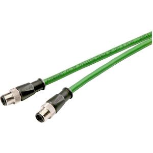 Patchkabel Kupfer Industrie - Ind. Ethernet connecting Cable M12-180/M12-180 vorkonfekt. L= 1,5m - 6XV1870-8AH15