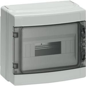 Installationskleinverteiler - SIMBOX Universal WP Wandverteiler AP, 1-reihig, 8TE, ohne Klemmleiste - 8GB1371-1