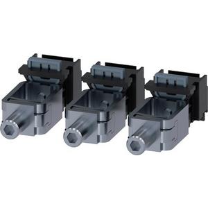 Zubehör für Niederspannungs-Schalttechnik - Rahmenklemme 3 Stück - Zubehör für 3VA1 100/160 - 3VA9153-0JA11