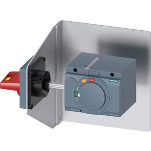 Zubehör für Niederspannungs-Schalttechnik - Seitenwand-Drehantrieb Not-Halt IEC IP65 mit Montagewinkel für 3VA2 100/160/250 - 3VA9267-0PK57