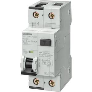 Kombination FI-Schalter/Leitungsschutzschalter - FI/LS Typ A IFN 30mA 10kA 1+N-polig B 20A G-Typ - 5SU1354-6LB20