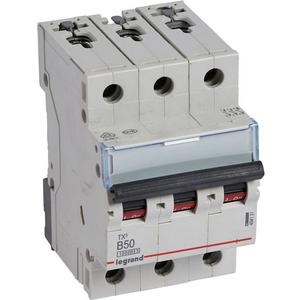Leitungsschutzschalter - LS-Schalter TX3 B-Charakteristik 50A 3P 10kA 400VAC 3TE - 404131