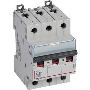 Leitungsschutzschalter - LS-Schalter DX3 D-Charakteristik 32A 3P 10kA 400VAC 3TE - 409502