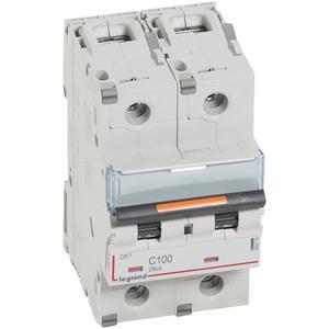Leitungsschutzschalter - LS-Schalter DX3 C-Charakteristik 100A 2P 25kA 400VAC 3TE - 409776