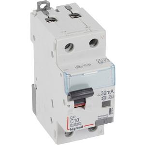 Kombination FI-Schalter/Leitungsschutzschalter - FI/LS-Schalter DX3 C10A 1P+N 10kA 30mA A - 411294