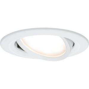 Downlights und Einbaustrahler - Einbauspot Set Coin Slim dim rund schwb LED 3x6,8W 2700K 51mm Weiß - 93875