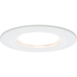 FR-Einbau- und Einlegeleuchten - Einbauspot Set Coin Slim dim rund starr LED 1x6W 2700K 51mm Weiß - 93869