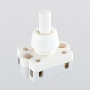 Installationsschalter - Druckserienschalter Serie 3076 2A 250V T100°C 1-polig 8mm weiß - 3076-001.01