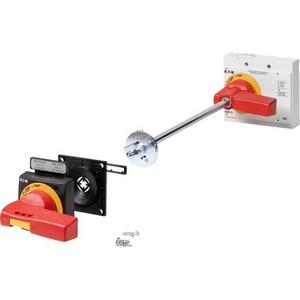 Handgriff für Schaltgeräte - Hauptschalterbausatz +Zusatzgriff rot Baugrösse 3 NA-Ausführung - 119001