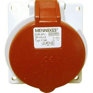 CEE-Anbausteckdose - CEE-Anbausteckdose TwinCONTACT 32A 5p 400V 6h IP44 - AM 1746