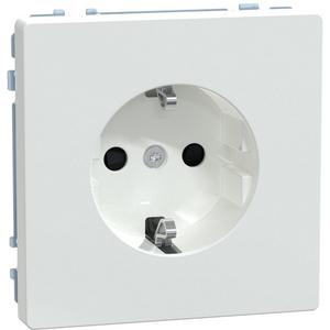 Steckdose - SCHUKO-Steckdose Steckklemmen Lotosweiß - MEG2300-6035
