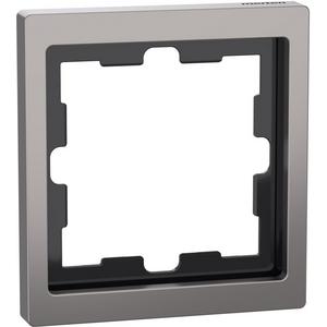 Abdeckrahmen - D-Life Metall Rahmen 1-fach Nickelmetallic - MEG4010-6550