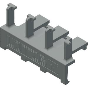 Komponente für Verdrahtung, Kabeleinführung und -fixierung (Schaltschrank) - LSC Verdrahtungskamm 3 Kammern - 380241.0100