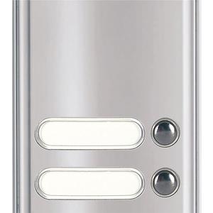 Funktionsmodul für Türstation - Modul 2 Tasten lichtgrau - 8002