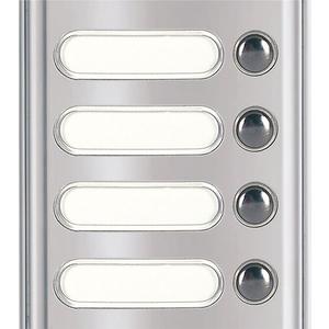 Funktionsmodul für Türstation - Modul mit 4 Tasten lichtgrau - 8004