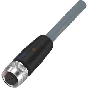 Konfektioniertes Sensor-Aktor-Kabel - Anschlussleitung M12 grau geschirmt 5m - BCC036C