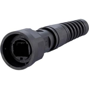 Gehäuse für Industriesteckverbinder - Steckergehäuse Bajonettverschluß Knickschutz Industry IP67 V1 plug housing - 1401025002KE