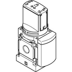 Pneumatische Sperrventile - Einschaltventil manuell G3/8 Innengewinde Baugröße 4 - 541262