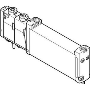 Pneumatische Wegeventile - Magnetventil 5/3 Wege entlüftet Flansch 470 l/min - 573486
