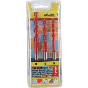 Bohrer-Set - Kassette Profi Multicut ATM 3 3-tlg. Ø 5,0 / 6,0 / 8,0 mm - 100803100