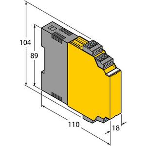 Trennschaltverstärker - Trennschaltverstärker 2-kanalig IM1-22EX-T - T-75 41232