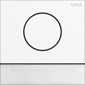 Funktionsmodul für Türstation - Türstationsmodul Inbetriebnahme-Tasten System 106 verkehrsweiß lackiert - 5569902