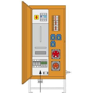 Baustromverteiler - Baustromverteiler 35/11 35/11-3/V1/HS/A/OÖ - 690000014