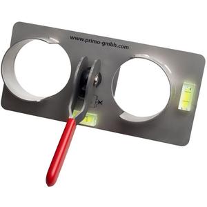 Bohrschablone Gerätedosen - Unterputz Bohrschablone 82mm - P718