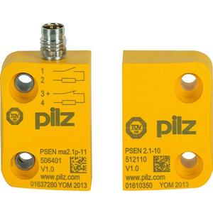 Magnetischer Näherungsschalter - Sicherheitsrelais magnetisch 1 N/O 1N/C 4-polig M8 IP67 - 506406