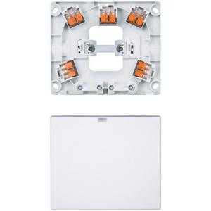 Geräteanschlussdose - Herd- und Geräteanschlussdose UP 2 Ausgänge mit Steckklemmen Unterputzmontage - MEG1010-9019