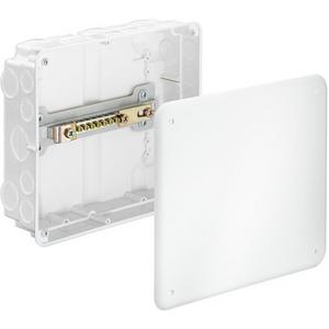 Unterputzdosen - Erdung Potentialausgleich-Kasten 16² für Unterputz - A1097-75