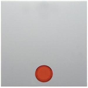 Abdeckung für Schalter, Taster, Dimmer, Jalousie - Wippe mit 5 beiliegenden Linsen S.1/B.1/B.3/B.7 Glas polarweiß - 16211909
