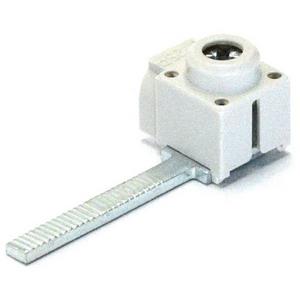Sammelschienenklemme - Einspeiseklemme 1-pol. Steg 25mm² isoliert Zuführung gerade - 802/130SI