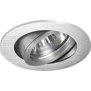 Downlights und Einbaustrahler - NV-Einbaustrahler GX5,3/50W alu matt - BR00006325