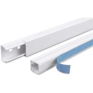 Leitungsführungskanal - Minikanal Ober-u. Unterteil PVC reinweiß RAL9010 - 040591