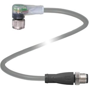 Konfektioniertes Sensor-Aktor-Kabel - Verbindungskabel V1-W-E2-5M-PUR-V1-G - 208846