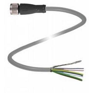 Konfektioniertes Sensor-Aktor-Kabel - Kabeldose V19-G-12M-PUR-ABG - 221114