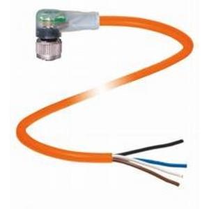 Konfektioniertes Sensor-Aktor-Kabel - Kabeldose V1-W-E8W-OR2M-POC - 224714