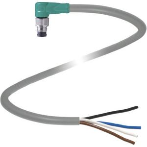Konfektioniertes Sensor-Aktor-Kabel - Kabelstecker V3S-WM-5M-PUR - 240808-0001