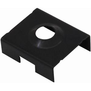 Mechanisches Zubehör - LED Profil MILANO / FRANKFURT Halterung schwarz - BSLP10/2