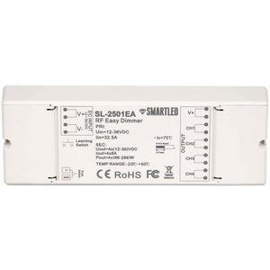 LED Betriebsgerät - RF Dimmer 4 x 8 A Funk Push Dim potentialfrei - SL-2501EA