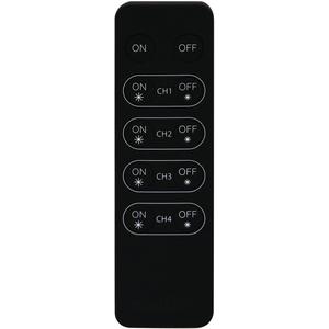 Elektrisches Zubehör - 4 Zonen RF Fernbedienung Jeder Kanal separat steuerbar - SL-2801E