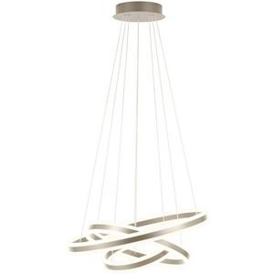 Pendelleuchte - Hängeleuchte TONARELLA LED 78W+65W+34W 3000K Champagner/satiniert - 39314
