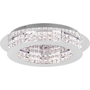 Anbauleuchte - Deckenleuchte PRINCIPE LED 10x3,15W 3000K chrom/Kristall - 39401