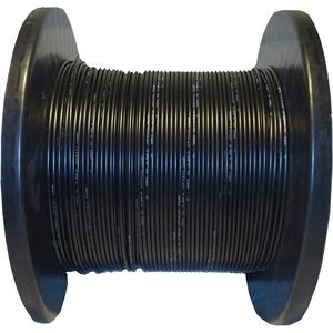 Aderleitung Eindrähtig - PVC-Aderleitung H07V-U 2,5 schwarz Spule 300 m - YE   2,5  SW SP