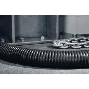Metall-Schutzschlauch - Metallschlauch mit PVC-Mantel 40 mm schwarz 25 m - 166-30706
