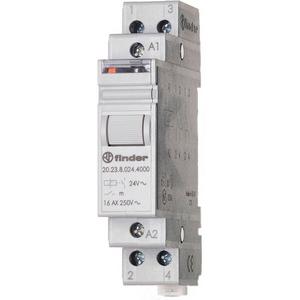 Stromstoßschalter - Stromstoßschalter für Reiheneinbau 1 S und 1 Ö 16AAusAn/AnAus für 110VAC - 20.23.8.110.4000