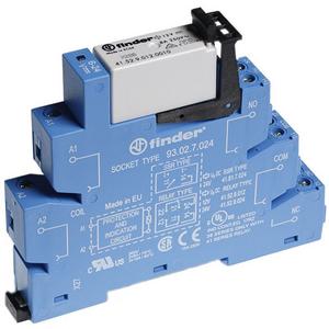 Schaltrelais - Koppelrelais mit Schraubanschlüssen 2 Wechsler 8 A Spule 230 V AC - 38.52.8.230.0060