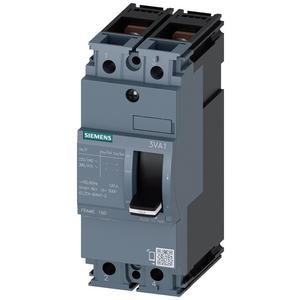 Leistungsschalter für Trafo-, Generator- und Anlagenschutz - Leistungsschalter 3VA1 IEC 160 Frame 2p In= 20 A Icu= 36 kA - Anlagenschutz - 3VA1120-4ED22-0AA0