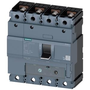 Leistungsschalter für Trafo-, Generator- und Anlagenschutz - Leistungsschalter 3VA1 IEC 250 Frame 4p In= 160 A Icu= 70 kA - Anlagenschutz - 3VA1216-6EF42-0AA0